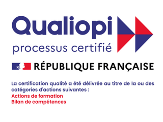 Logo Qualiopi 2022 blanc